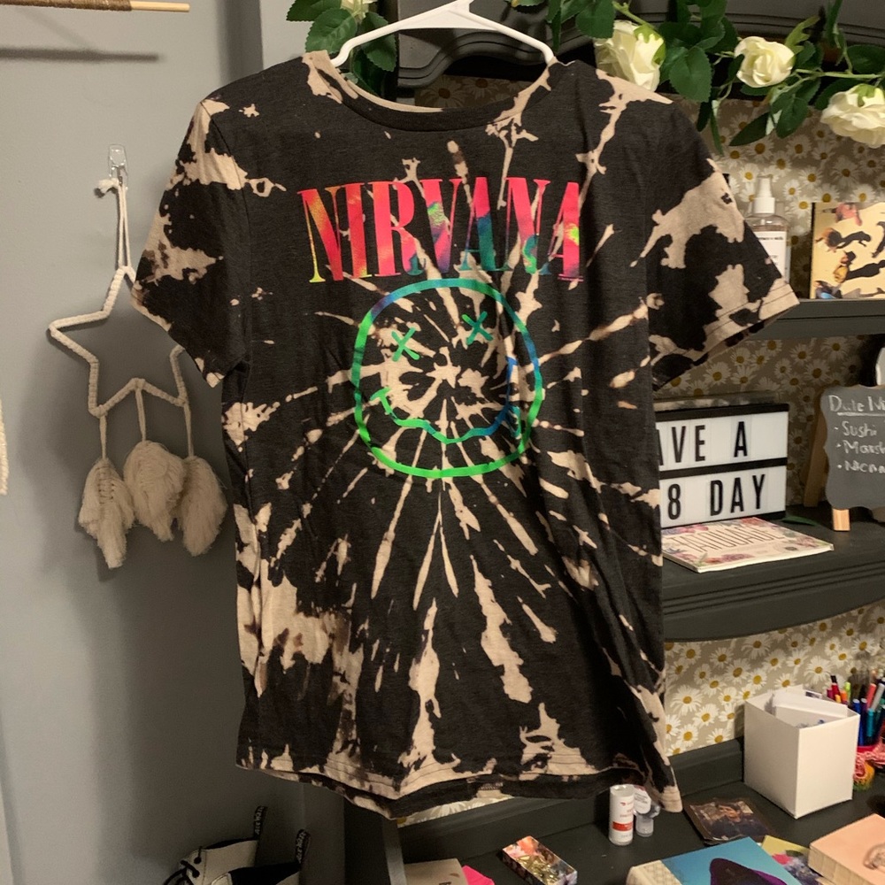 HAND DYED NIRVANA T-SHIRT